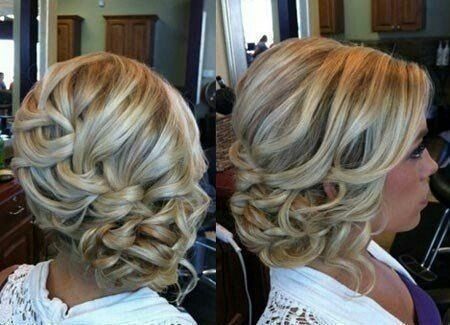 It's Friday! Let's see some wedding day hair choices!