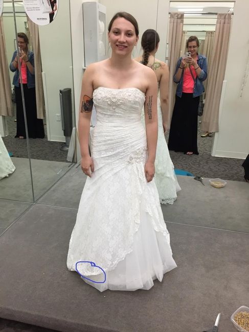 What's your favorite part of your wedding dress / suit?