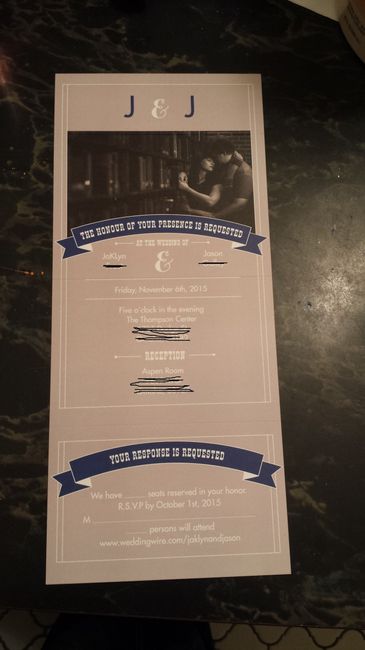 Show Off Your Invitations!!!!