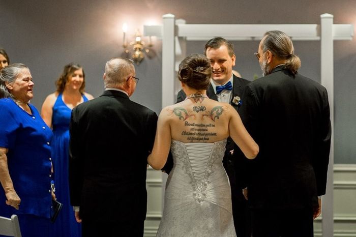 Calling all tattooed brides!