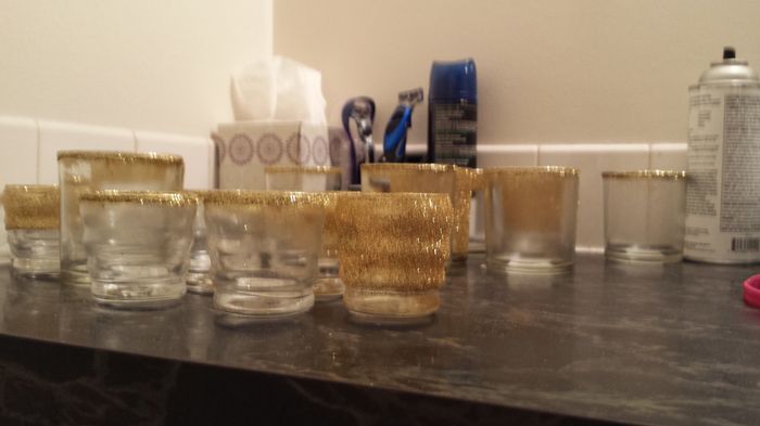 DIY overload this weekend. I swear, there is glitter everywhere now...