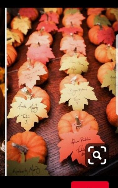 Fall place cards 1