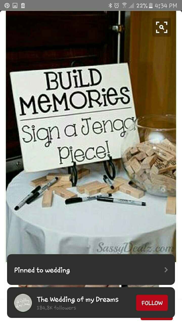 Spin Off: What are you doing for a guestbook?