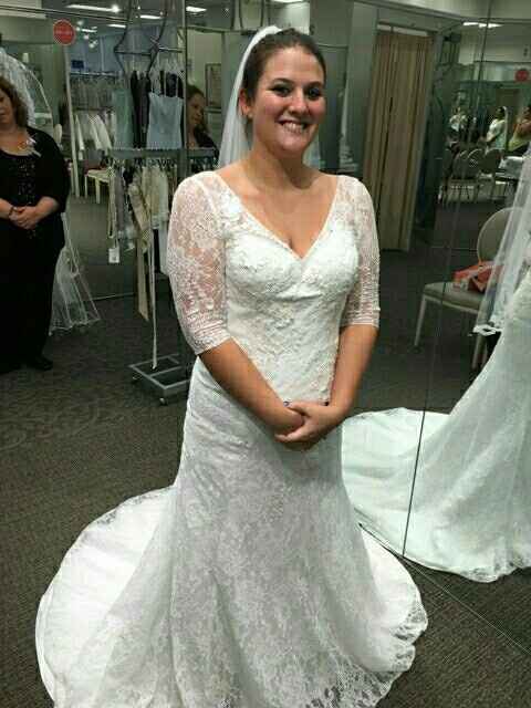 Let me see what you're wearing on your wedding day