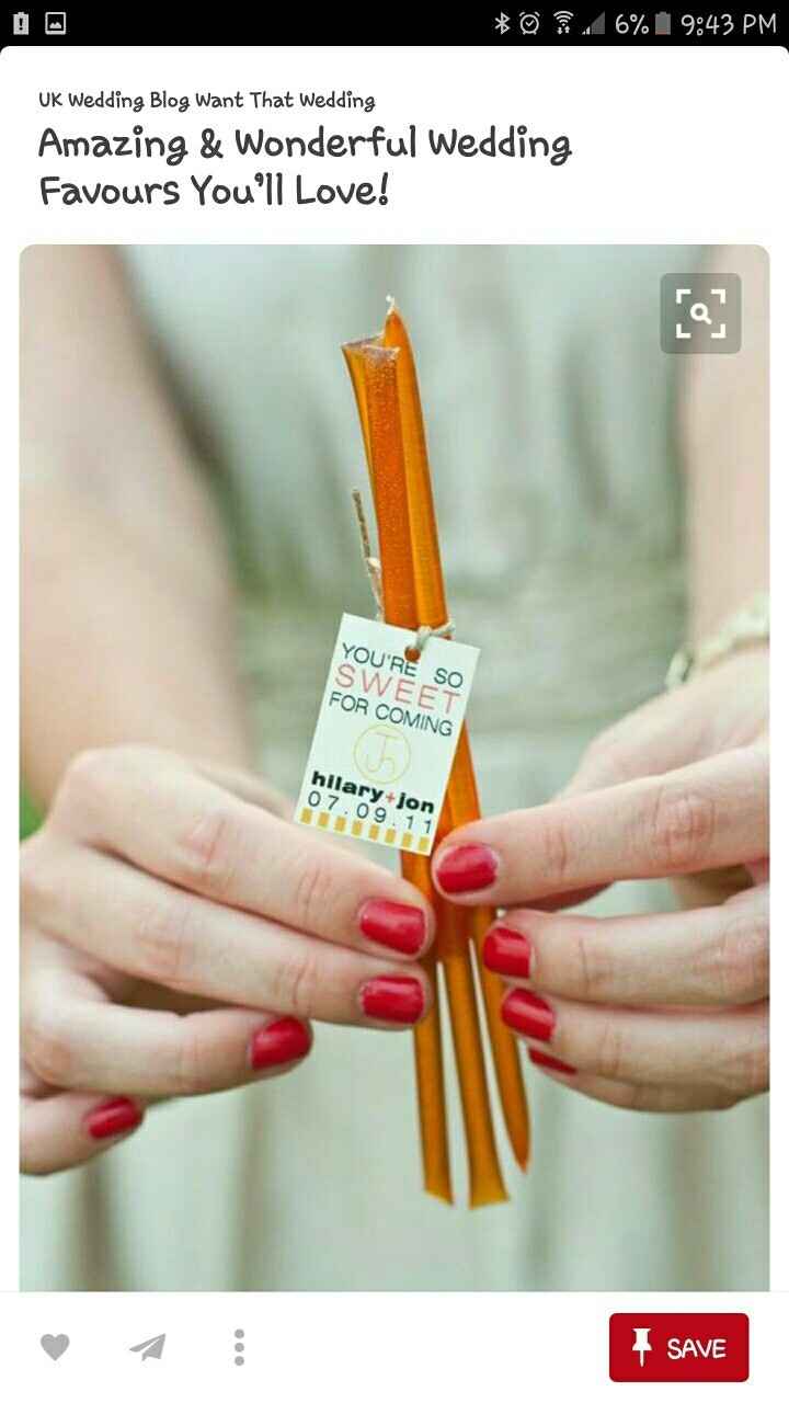 Wedding favors for guest