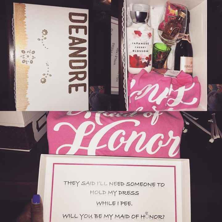 Bridesmaid "Proposal"