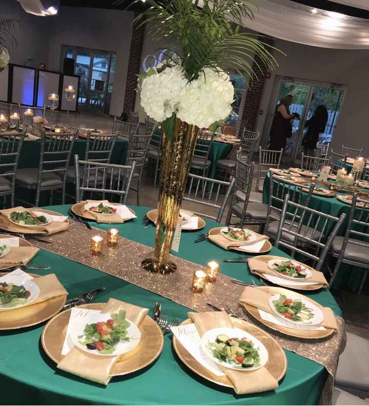 Is a base for the centerpiece necessary?  Share pics for those without!