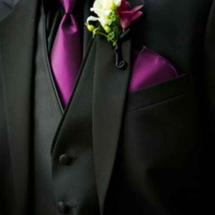 Groomsmen attire to match our color theme