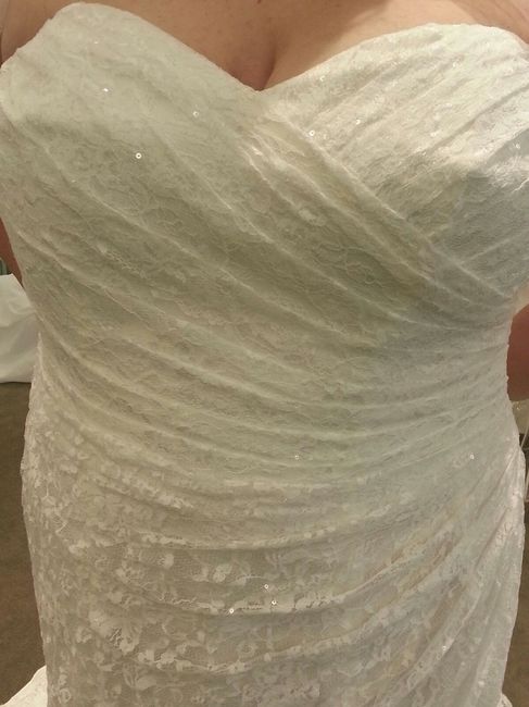 What do you love most about your wedding dress?