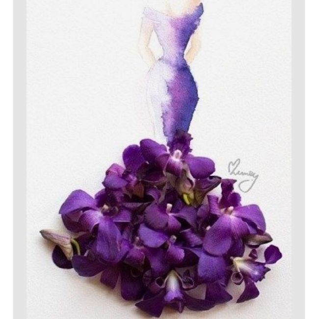 Color wedding dress!!!