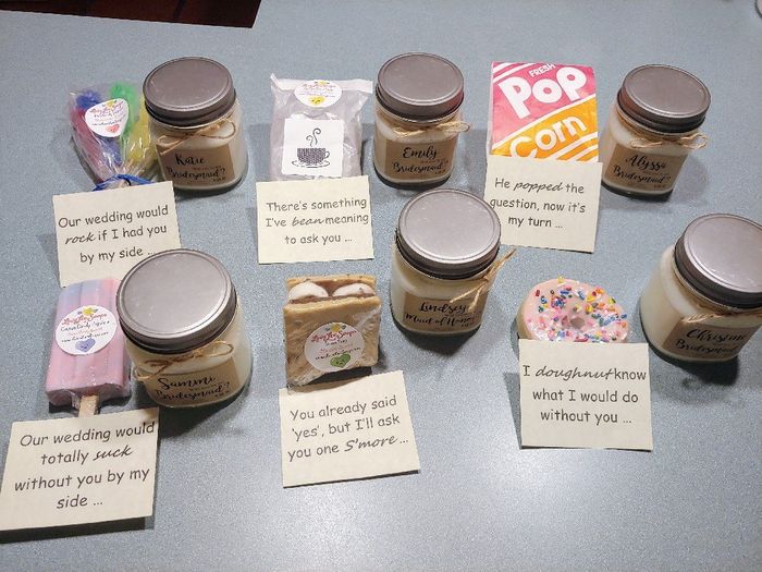 Wedding party show and tell!!! 2