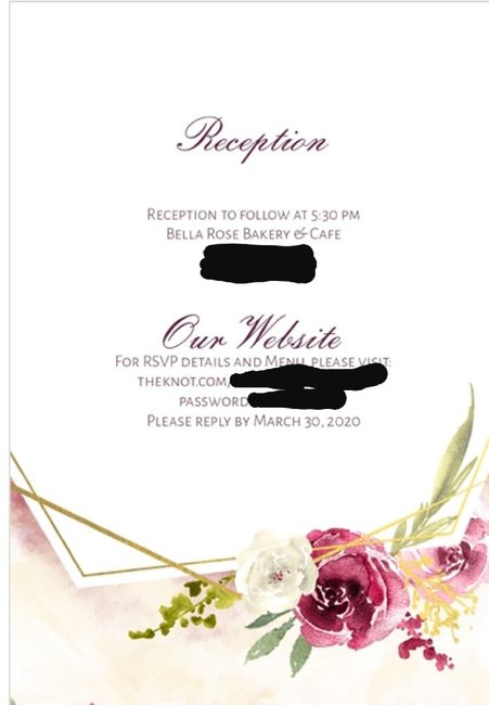 Need help with invitation!! 2