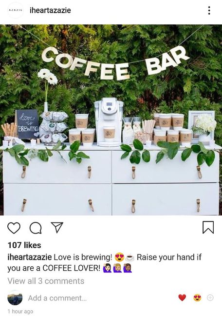 Hot Chocolate Bar vs. Coffee Bar (or both)? - 1