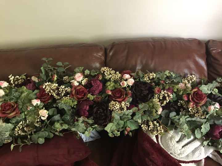Amazing flower swag!!