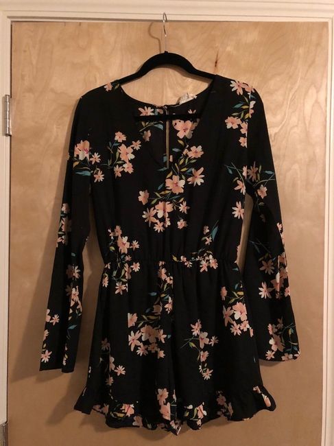 Can't decide which romper to wear for engagement photos 2