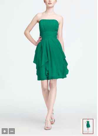 MoH vs bridesmaids dresses?