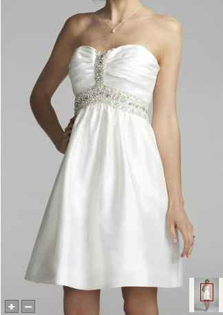 Can I see some short dresses? Did you try one on? Buy one?