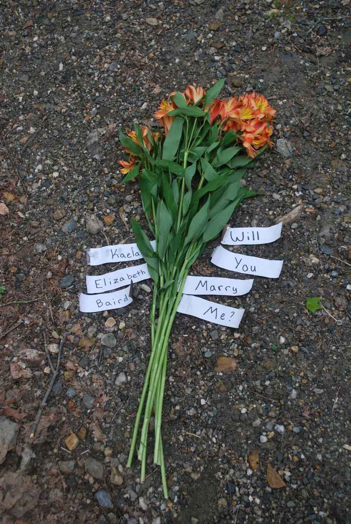 How did your FH propose?