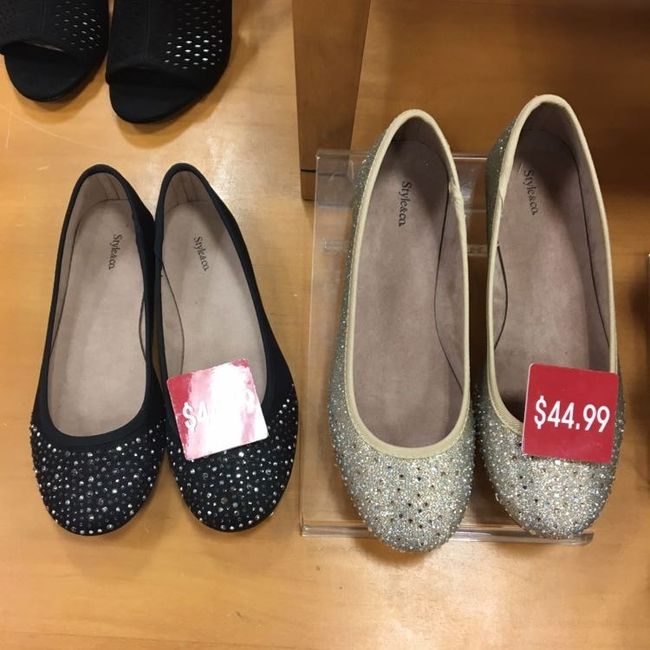 Flats for wedding day