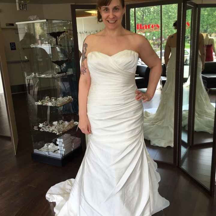 2nd dress fitting!!!