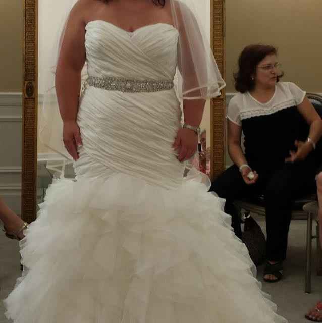 My dress is in...now I want to see yours!