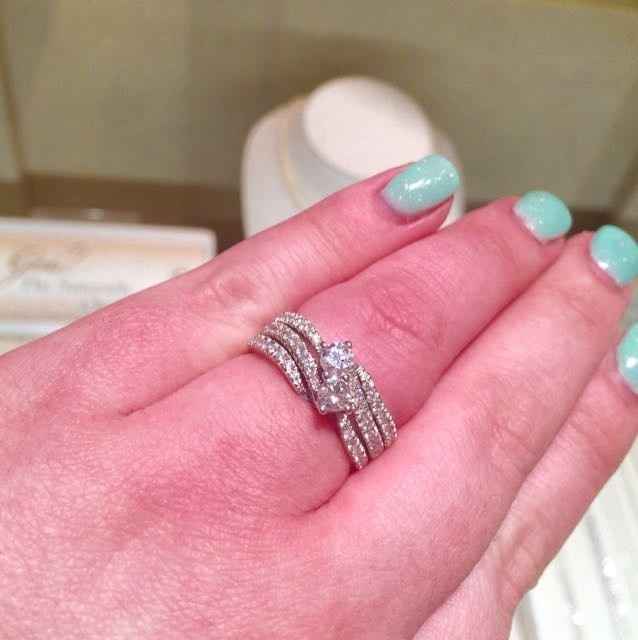 One wedding band or two?