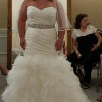 My dress is in...now I want to see yours!