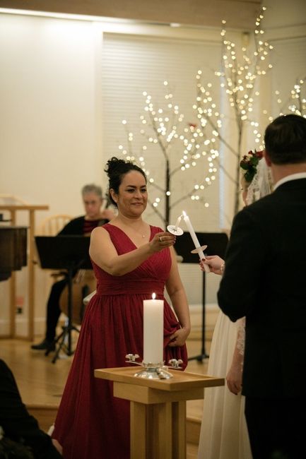 Handheld candle exit vs. sparkler exit 3