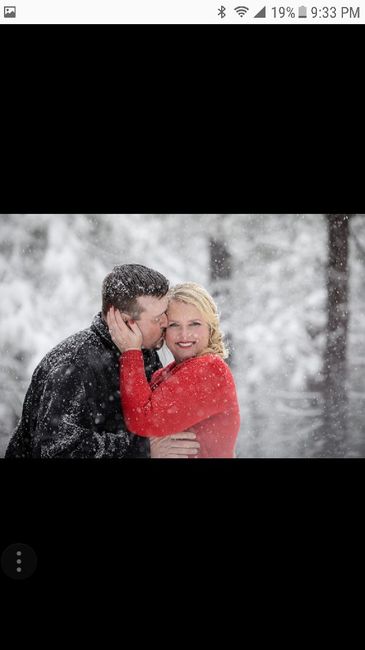 Snow forecast for engagement pictures!! - 1