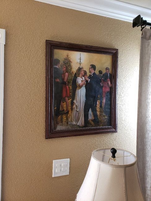Displaying wedding photos 4
