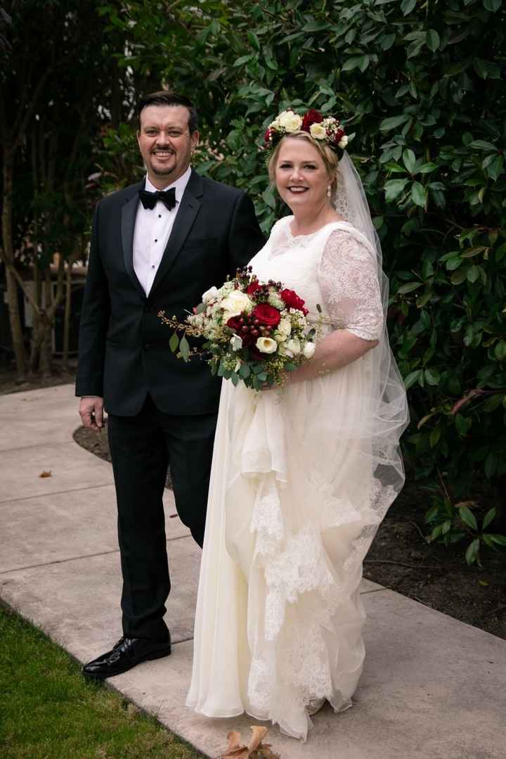Not wearing a wedding dress online