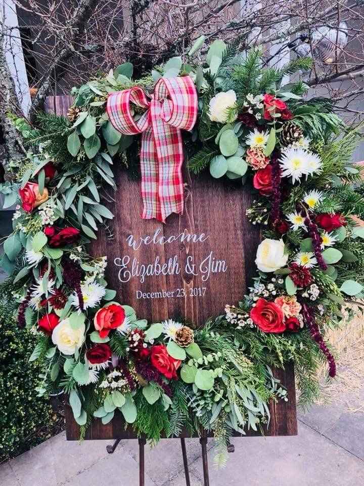 Show off your wedding welcome sign! - 1