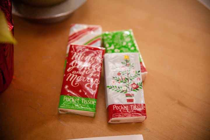 Christmas tissues