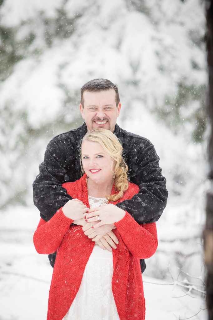 Cold day for Engagement Photos - 2