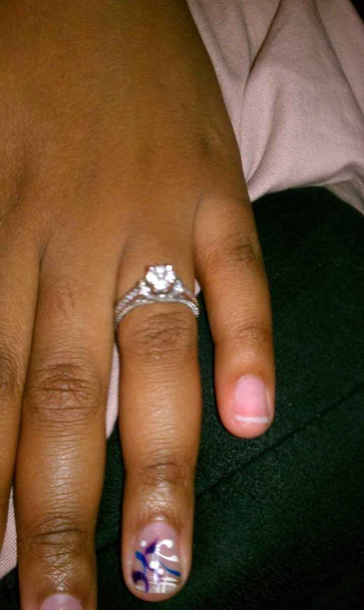 Wedding day nails (gel)