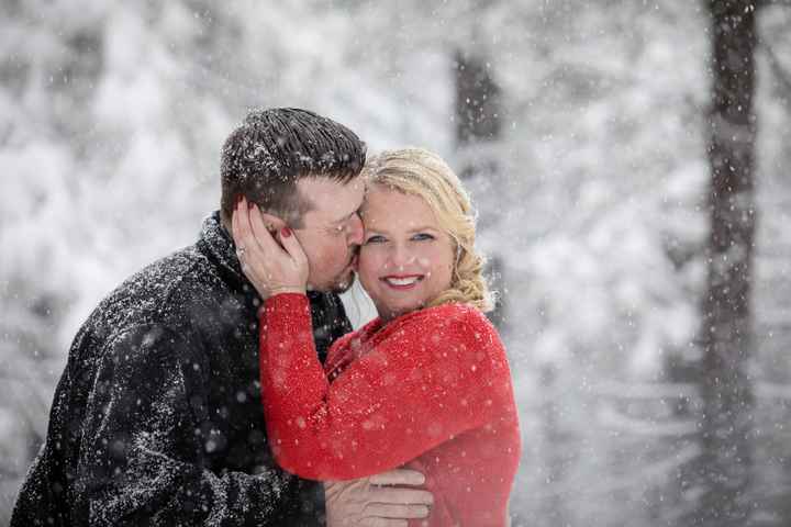 Winter Engagement Photos