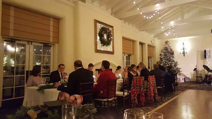 Tables with King's Drape linens