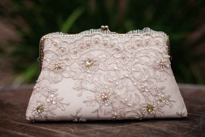Bridal Clutch - Etsy shop LeelaPurse
