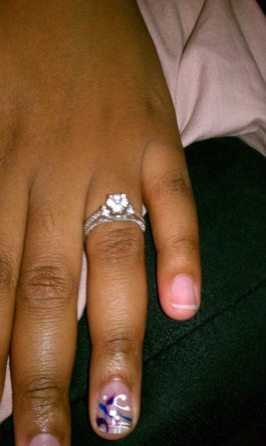 Wedding day nails (gel)