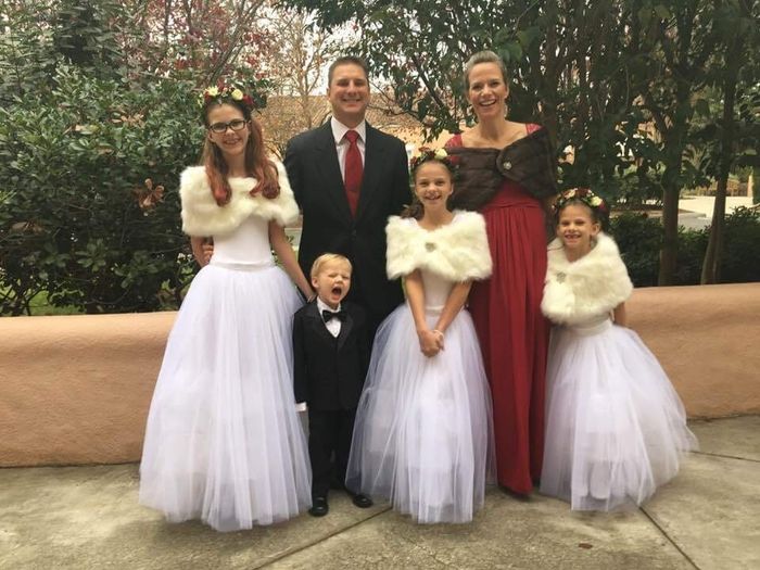 Wearing a faux fur wrap during indoor ceremony? 2