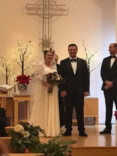 What side do you stand on at the altar? 1