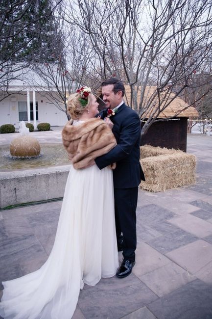 Chiffon dress in winter 3