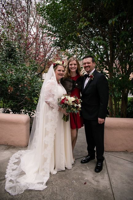 Patio connected to the bridal suite