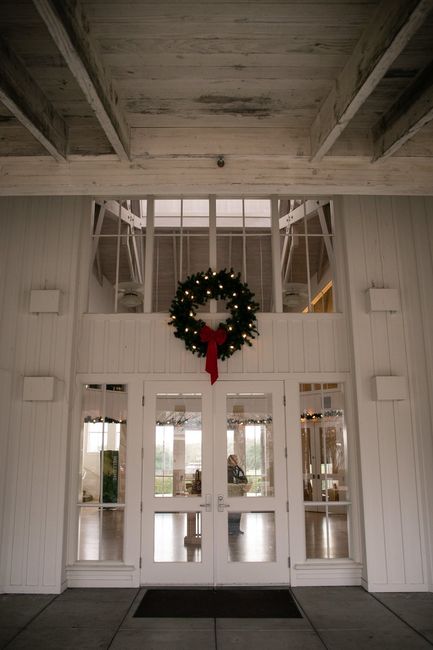 Church entry decorations - 2