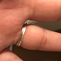 Wedding bands width concern - 4