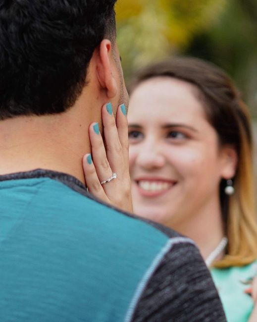 Show off your weird engagement pic - 2