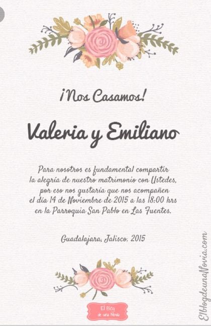 Spanish invitation wording? 1