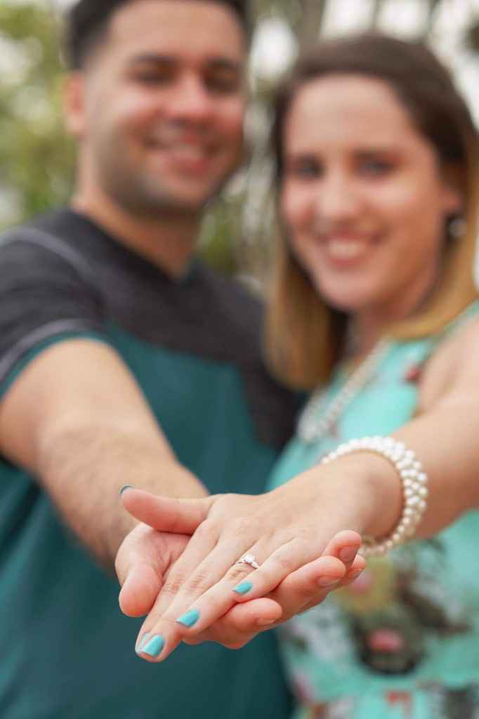 Show off your weird engagement pic - 3