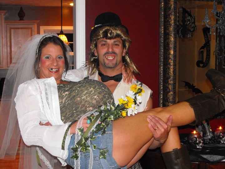 I'm having a cash bar, dollar dance, cash gift only, camo themed wedding in a park