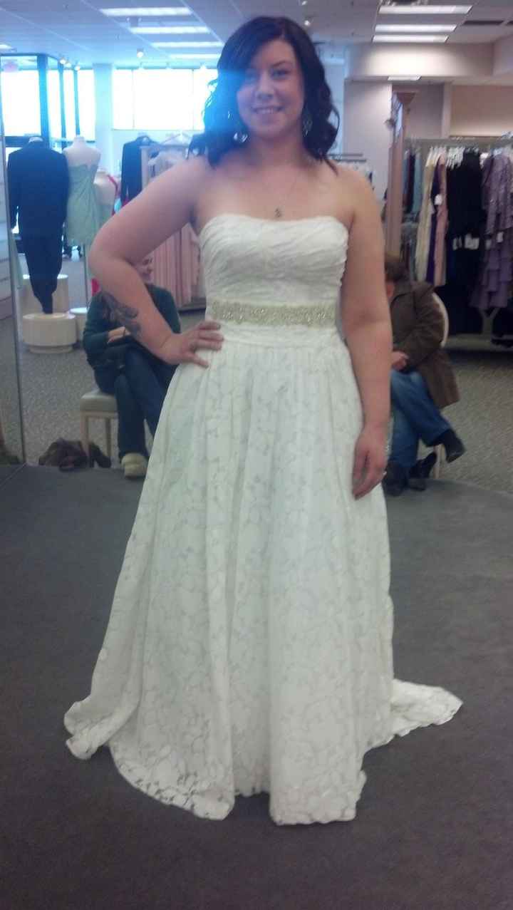 I said HELL YES to the dress!